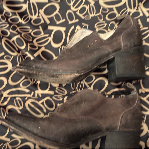 Freebird Distressed Brown Ankle Booties - Picture 2 of 5